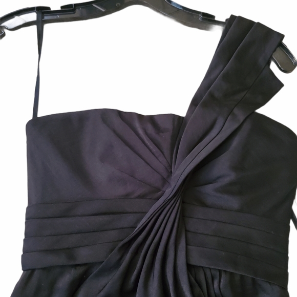 NWT BCBG Max Azria Palais Dress One Shoulder - Picture 10 of 11